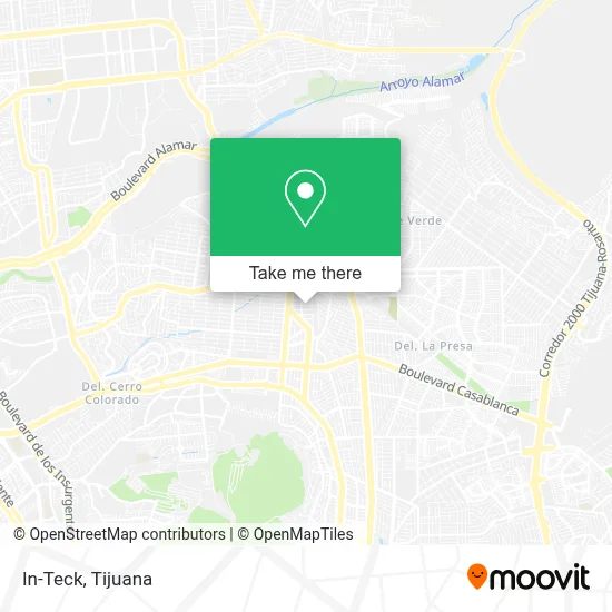 In-Teck map