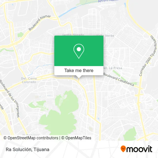Ra Solución map