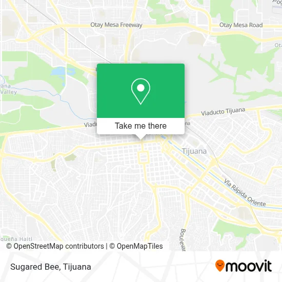 Sugared Bee map