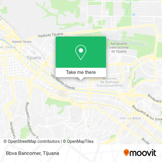 Bbva Bancomer map