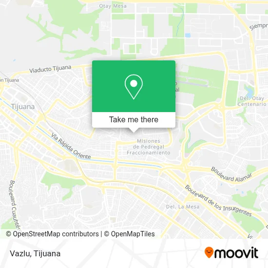 Vazlu map