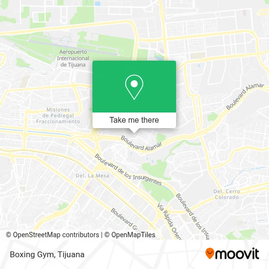 Boxing Gym map