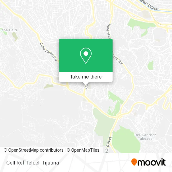 Cell Ref Telcel map