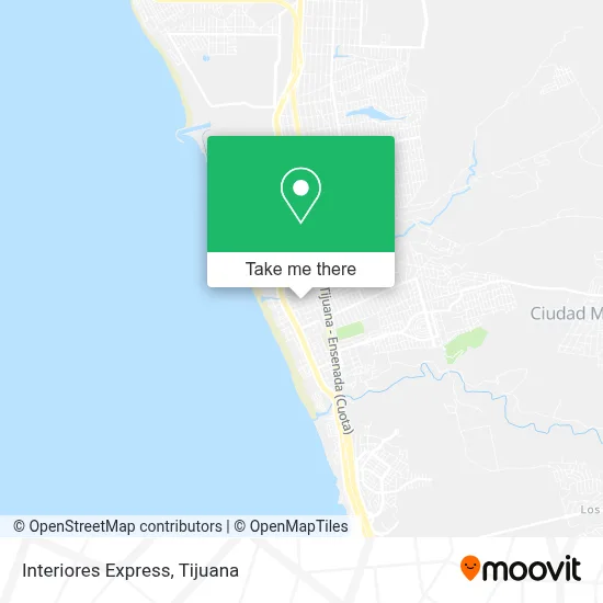 Interiores Express map