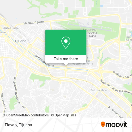 Flavely map