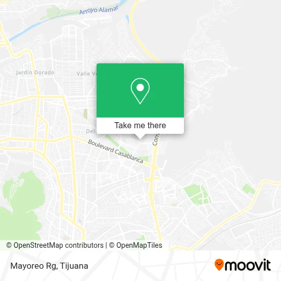 Mayoreo Rg map