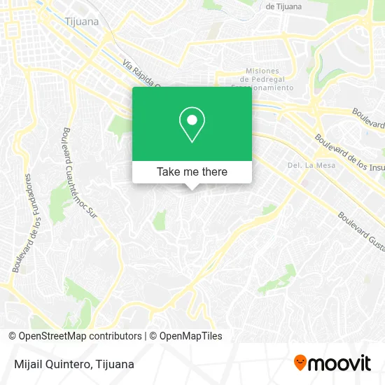 Mijail Quintero map