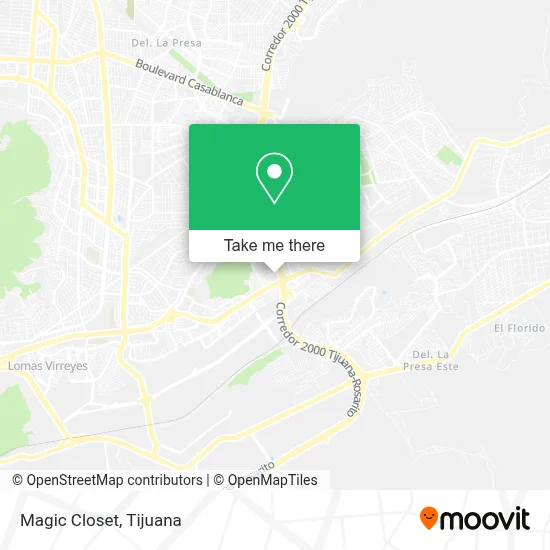 Magic Closet map