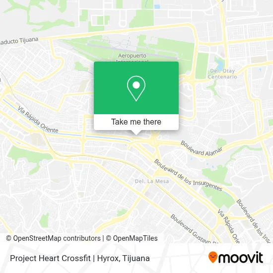 Project Heart Crossfit | Hyrox map