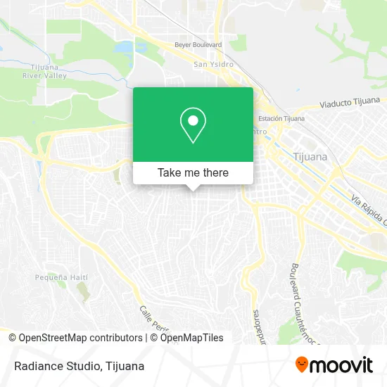 Radiance Studio map