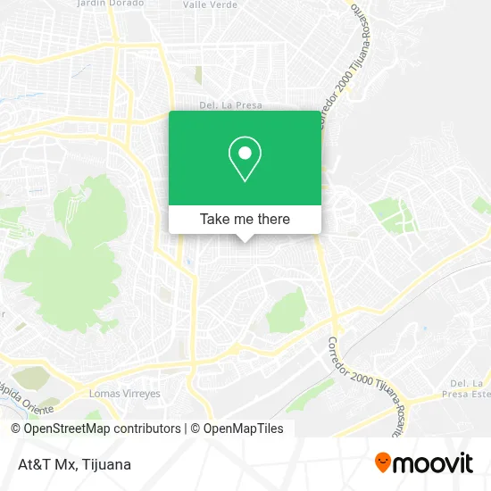 At&T Mx map