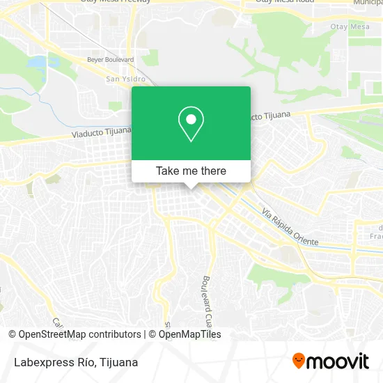 Labexpress Río map