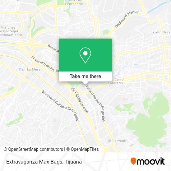 Extravaganza Max Bags map