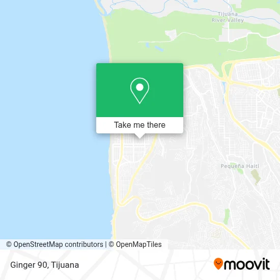 Ginger 90 map