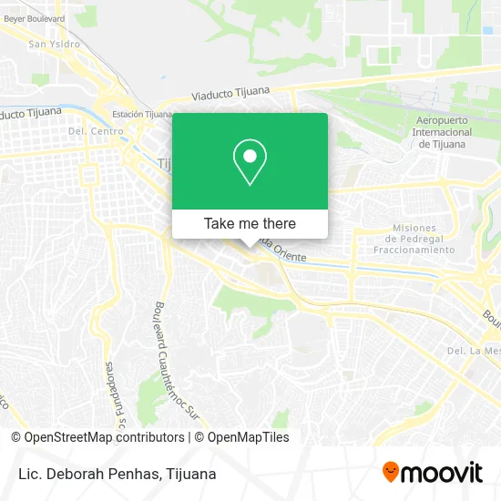 Lic. Deborah Penhas map