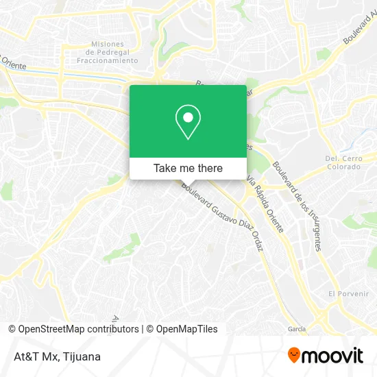 At&T Mx map