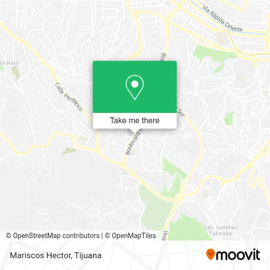 Mariscos Hector map