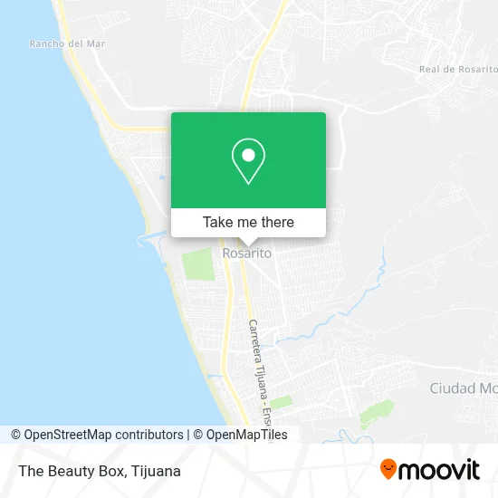 The Beauty Box map