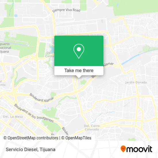 Servicio Diesel map