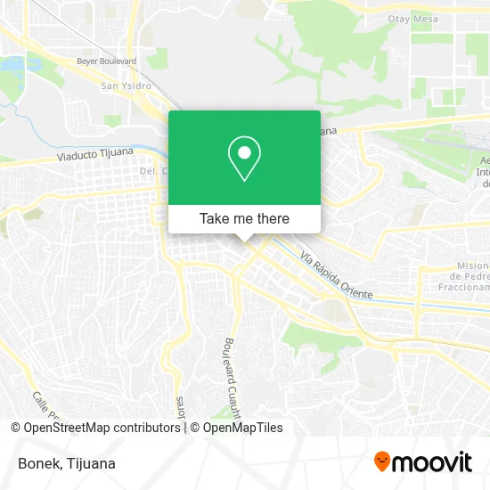 Bonek map