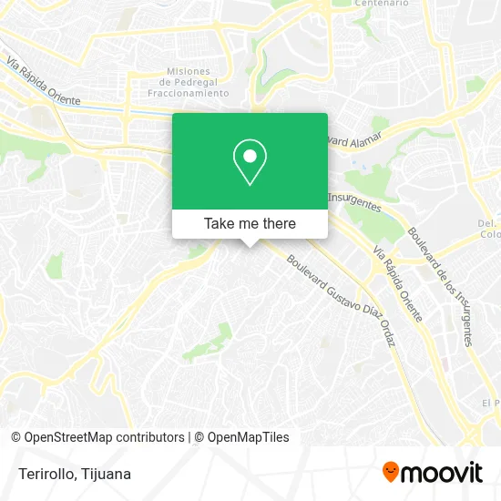 Terirollo map