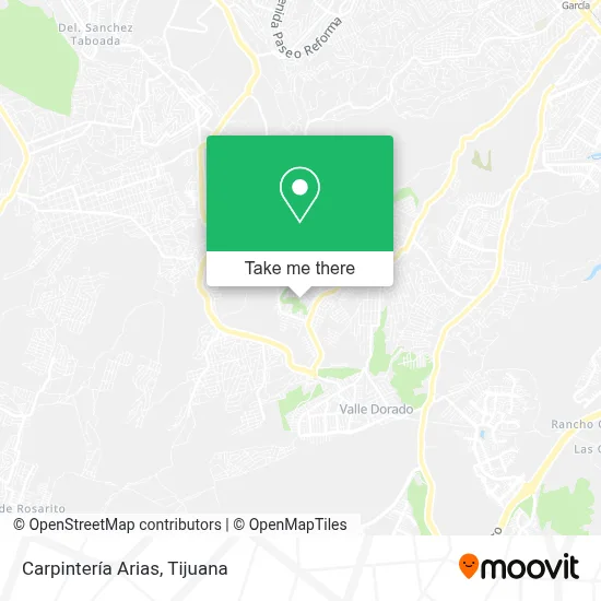 Carpintería Arias map