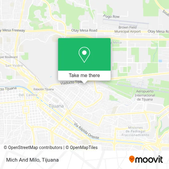 Mich And Milo map