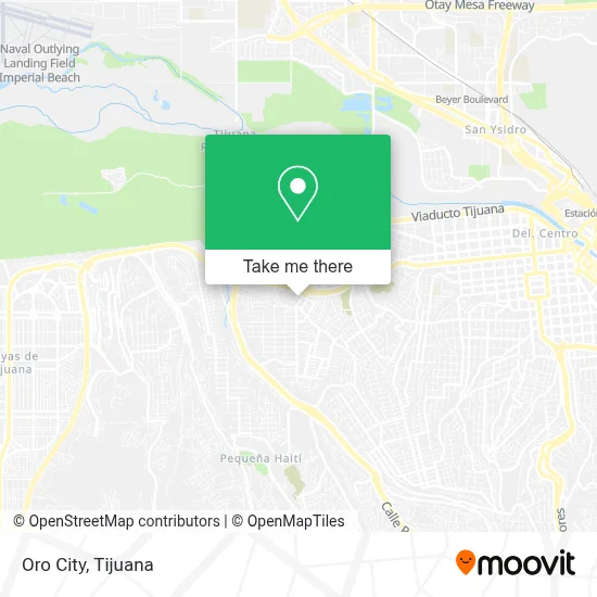 Oro City map