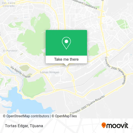 Tortas Edgar map