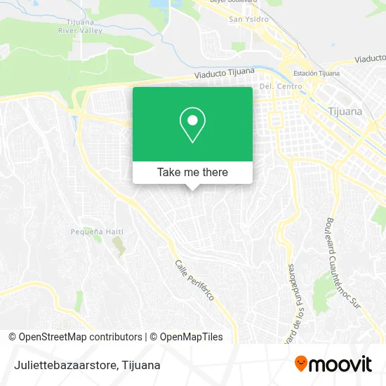 Juliettebazaarstore map