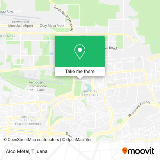 Alco Metal map