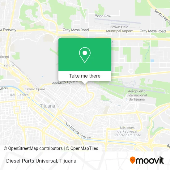 Diesel Parts Universal map
