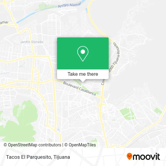 Tacos El Parquesito map