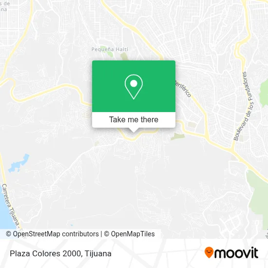 Plaza Colores 2000 map