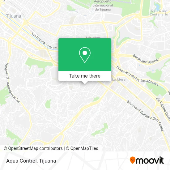 Aqua Control map