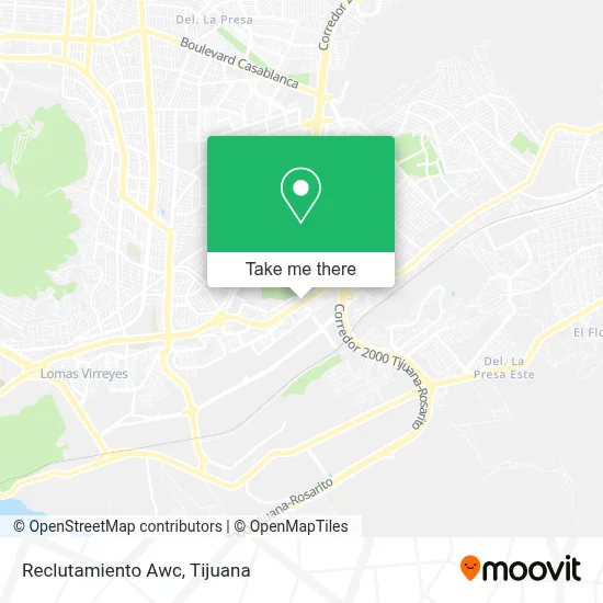 Reclutamiento Awc map