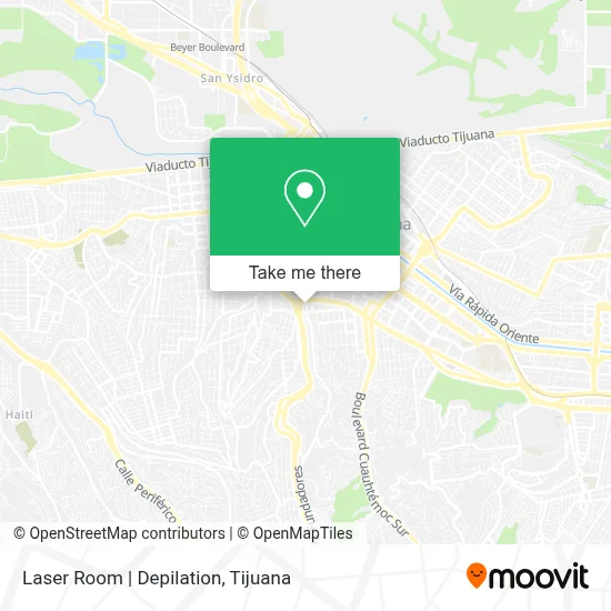 Laser Room | Depilation map