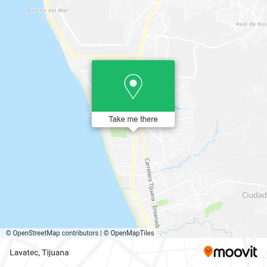 Lavatec map