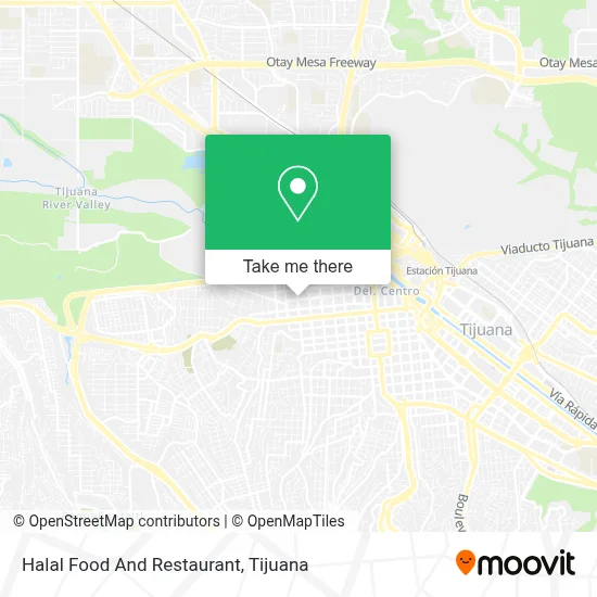 Halal Food And Restaurant map