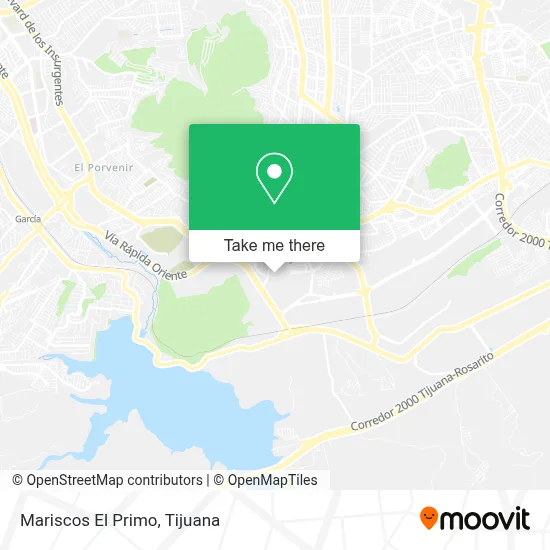 Mariscos El Primo map