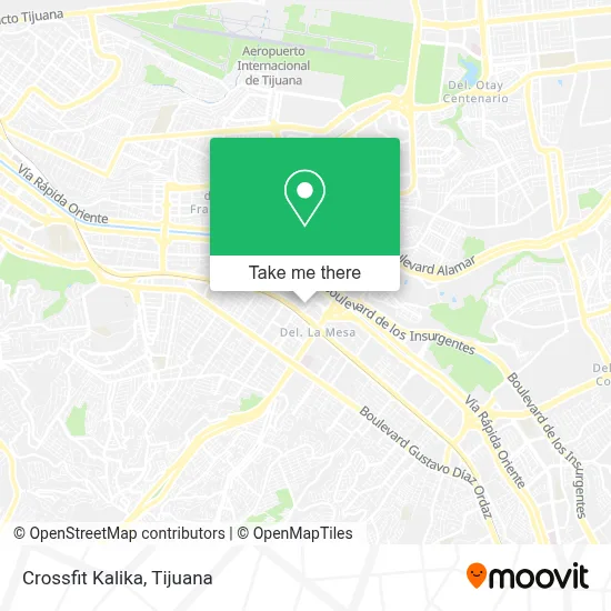 Crossfit Kalika map