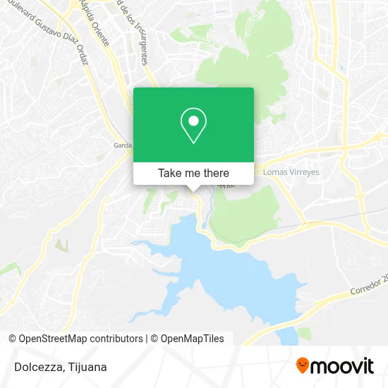 Dolcezza map
