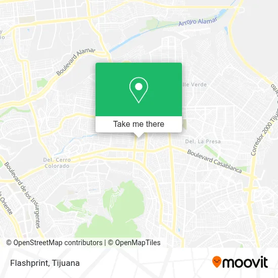 Flashprint map
