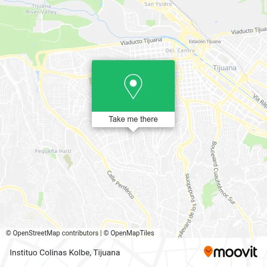 Instituo Colinas Kolbe map