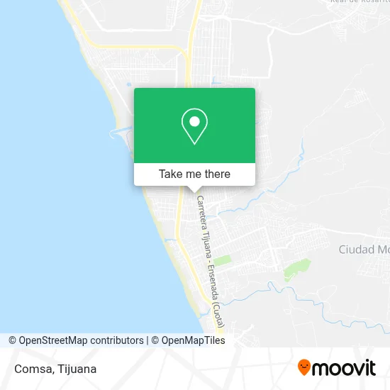 Comsa map
