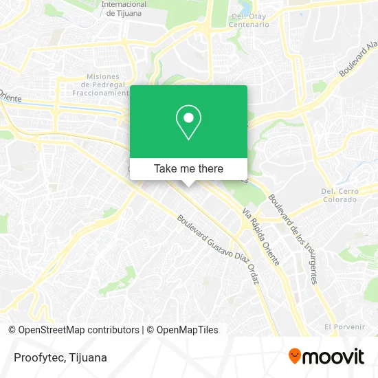 Proofytec map