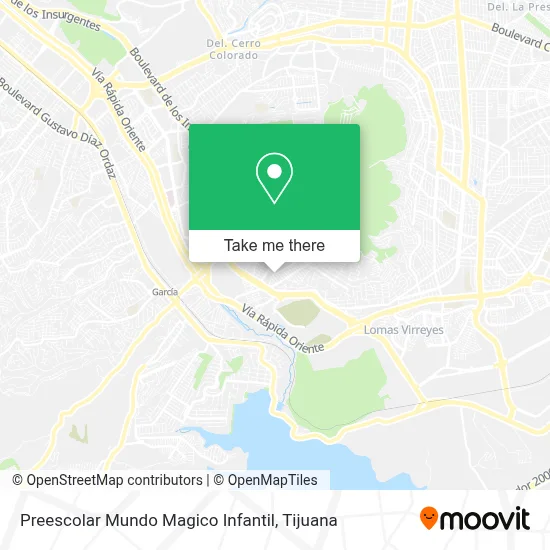 Preescolar Mundo Magico Infantil map
