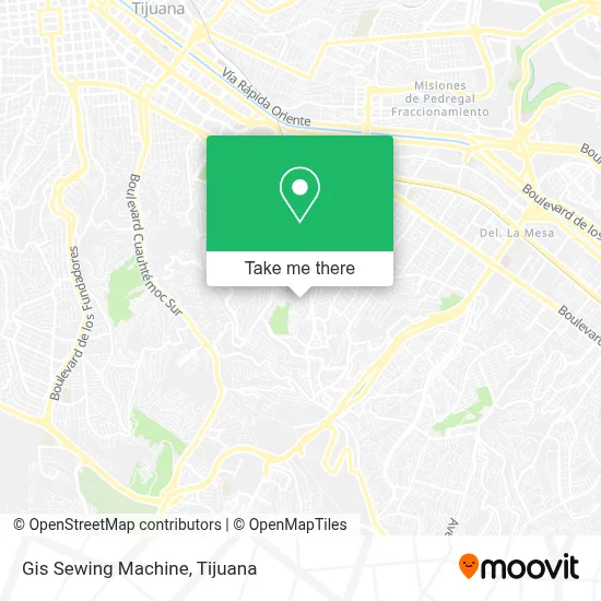 Gis Sewing Machine map