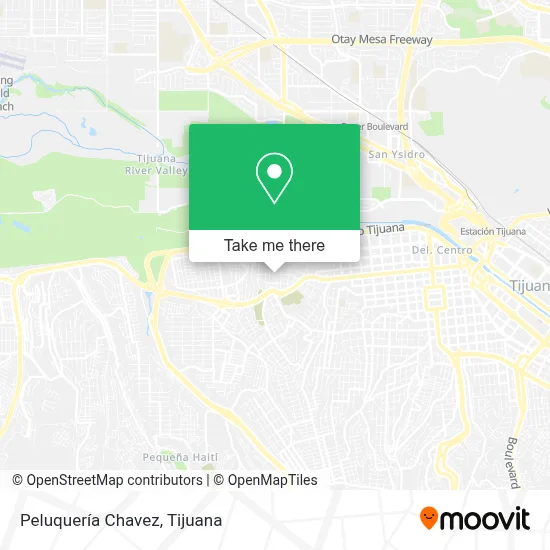 Peluquería Chavez map