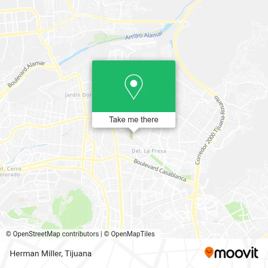 Herman Miller map